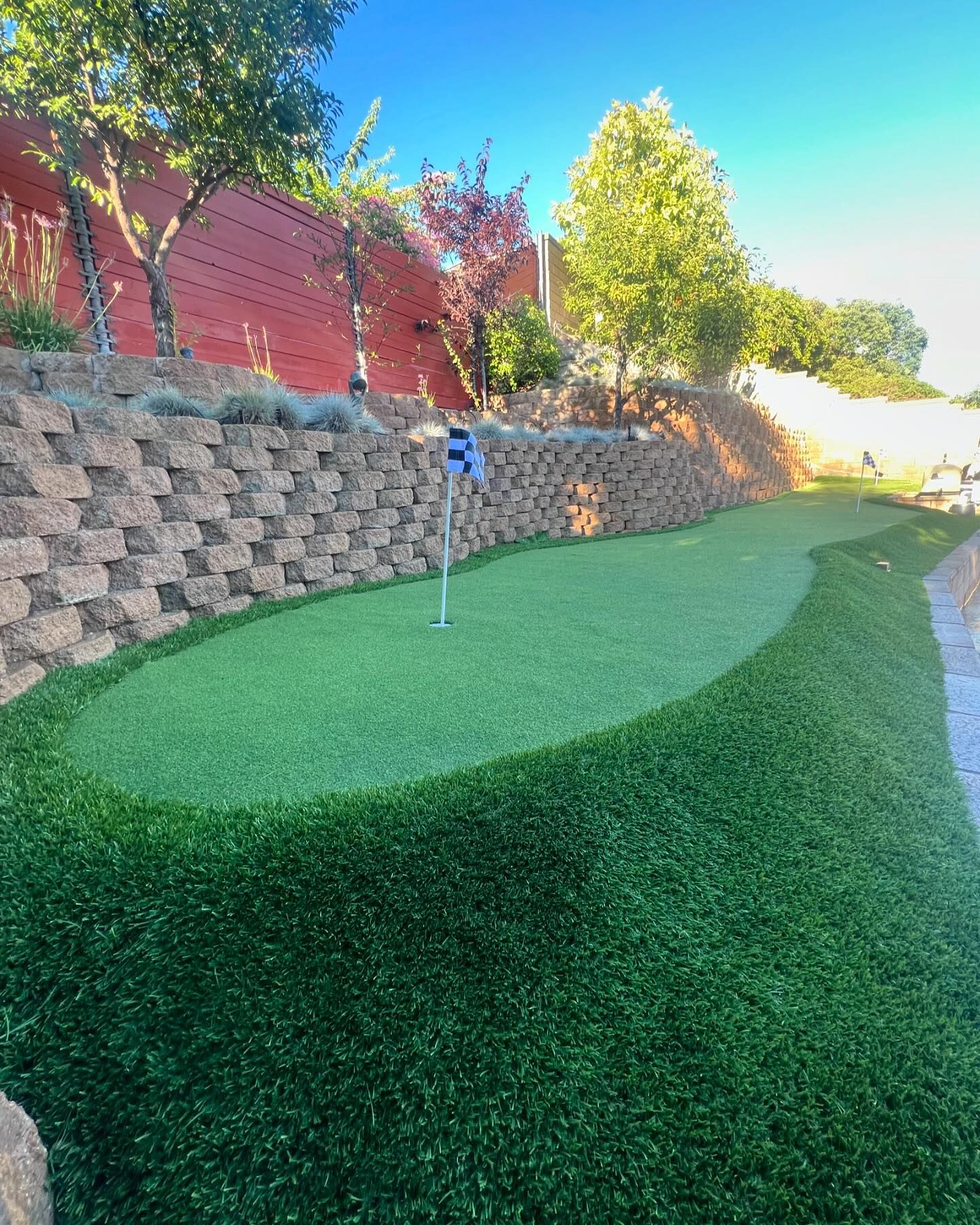Artificial Grass Putting Greens, Yucaipa Artificial Grass, Pavers