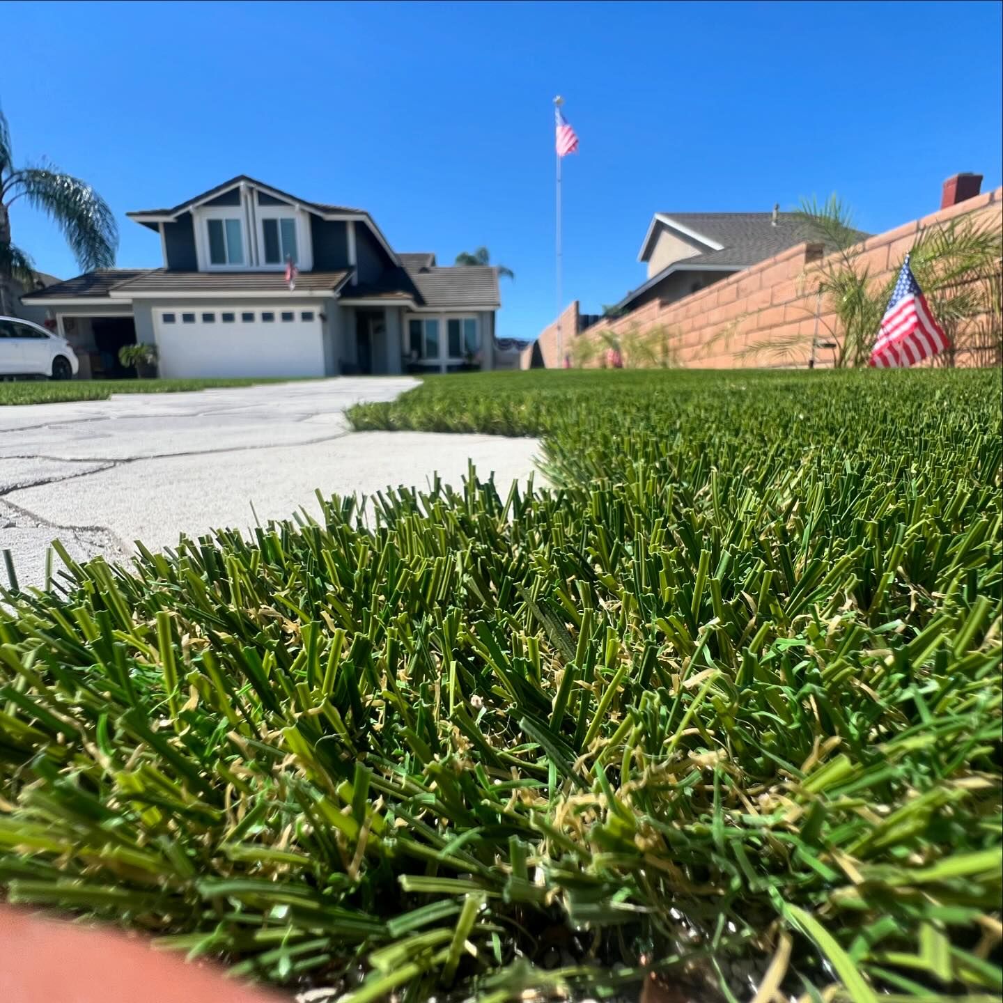 Maintenance Service. Yucaipa Artificial Grass & Pavers