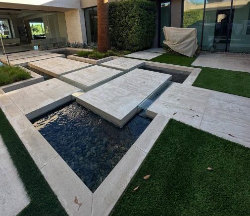 Applications, Creative Landscaping Ideas With Artificial Grass