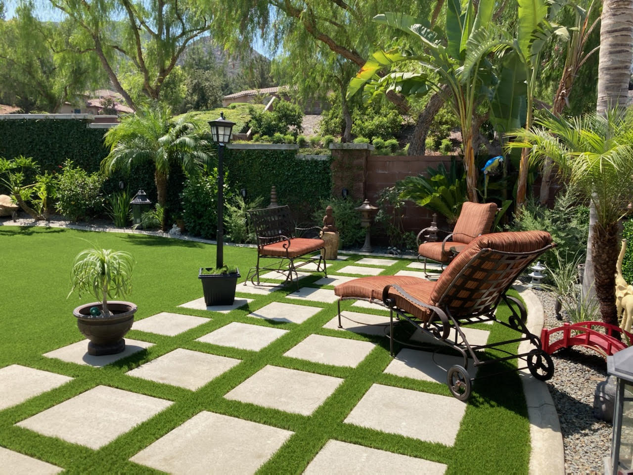 Outdoor Patio Pavers, Yucaipa Artificial Grass & Pavers