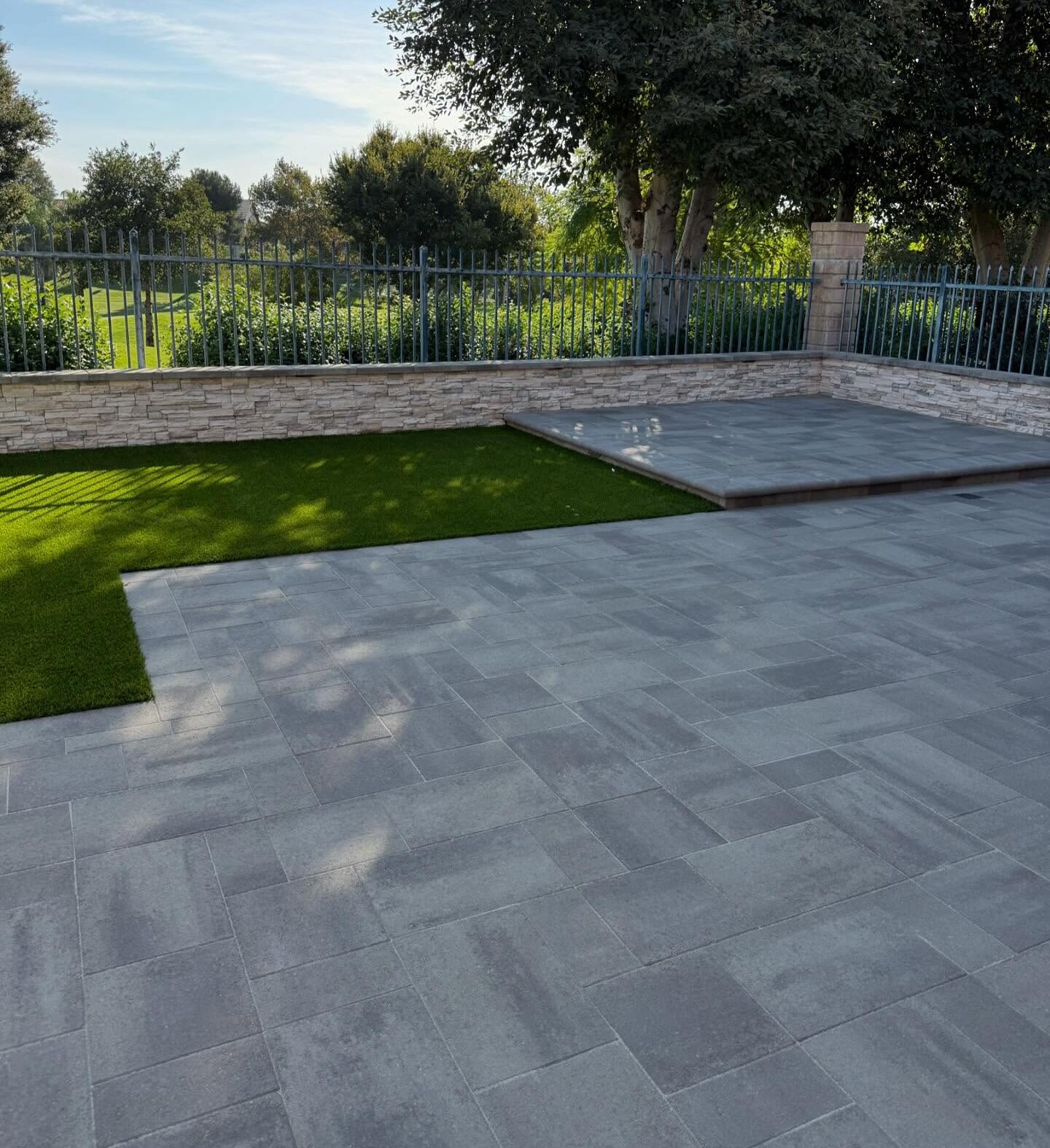 Outdoor Patio Pavers, Yucaipa Artificial Grass & Pavers