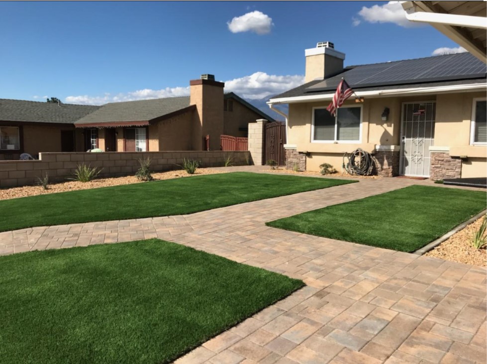 Pavers for Decks, Driveways & Patios, Yucaipa Artificial Turf Pavers