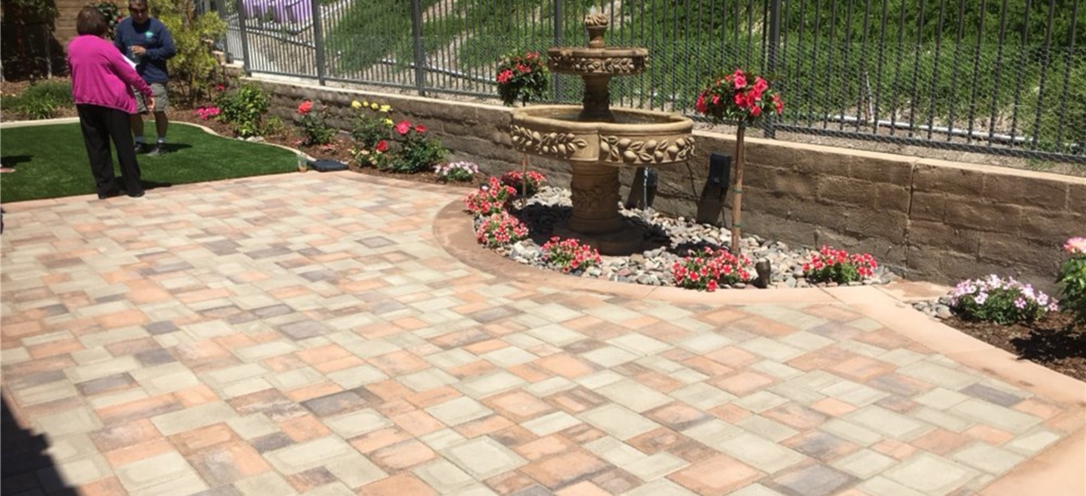 Outdoor Patio Pavers, Yucaipa Artificial Grass & Pavers