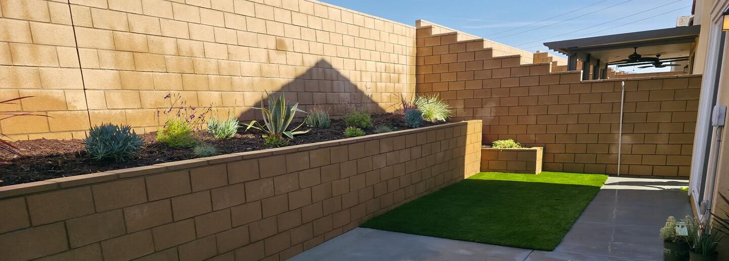 Retaining Walls, Yucaipa Artificial Grass & Pavers