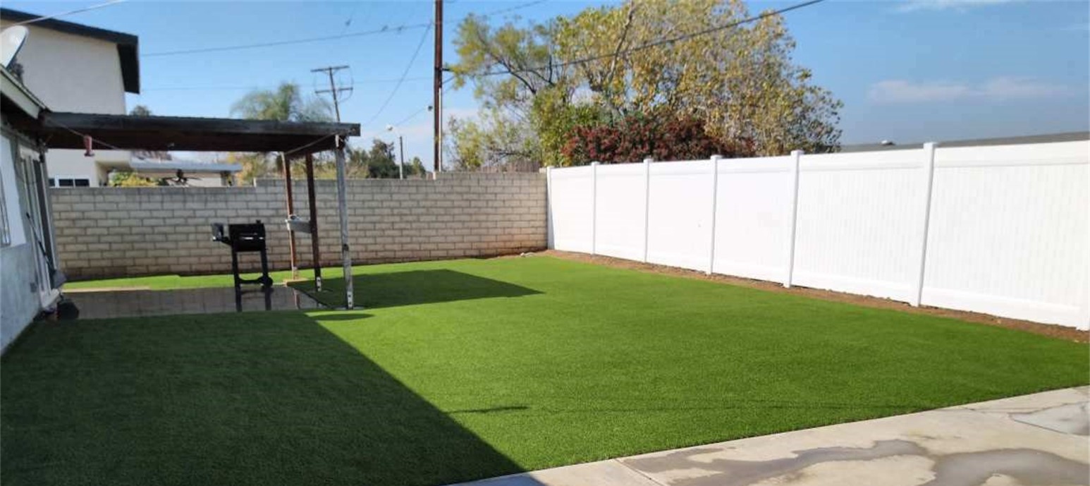Vinyl Fencing & Patio Covers, Yucaipa Artificial Grass, Pavers